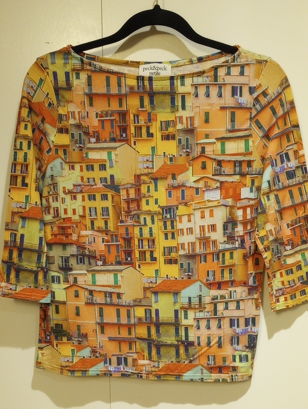 Peck&Peck Cinque Terre Print Top